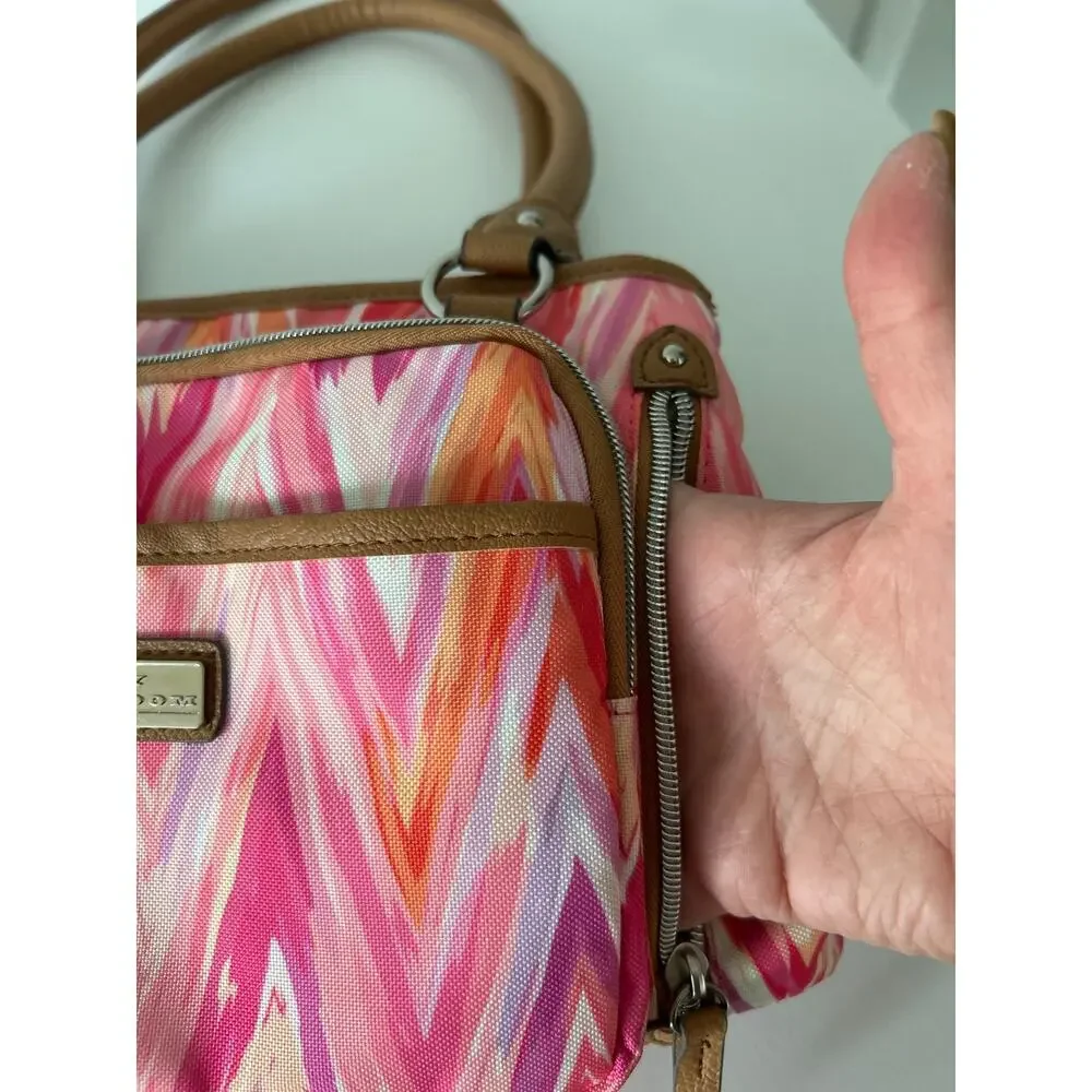 Lily Bloom Pink and Orange Handbag